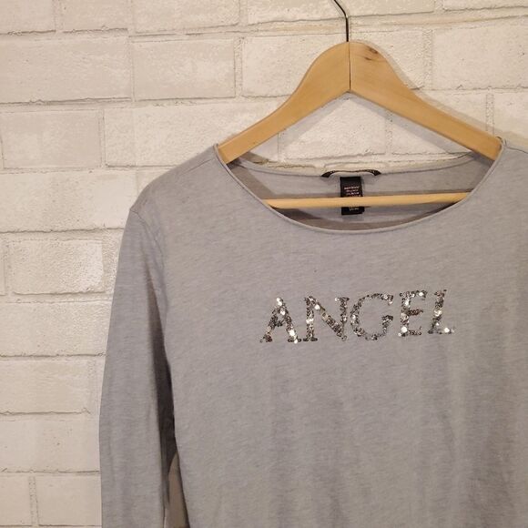 Victoria's Secret sequin long sleeve tee - Picture 4 of 9